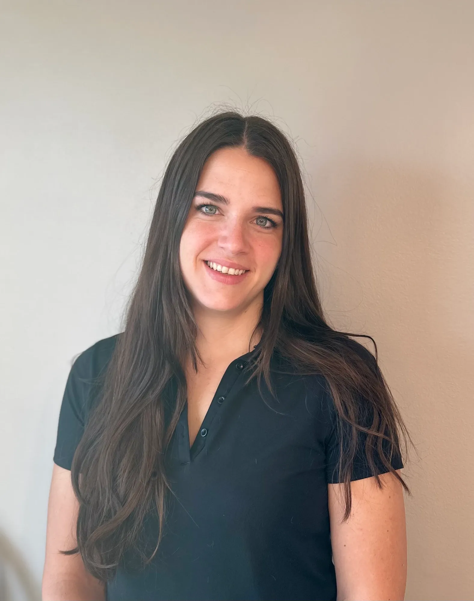Jessica Pelletier, smiling